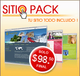 Sitio Pack - Tu sitio web en 3 pasos !